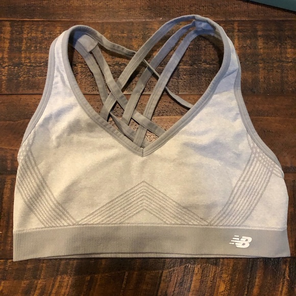 New Balance Other - Grey new balance straps sports bra